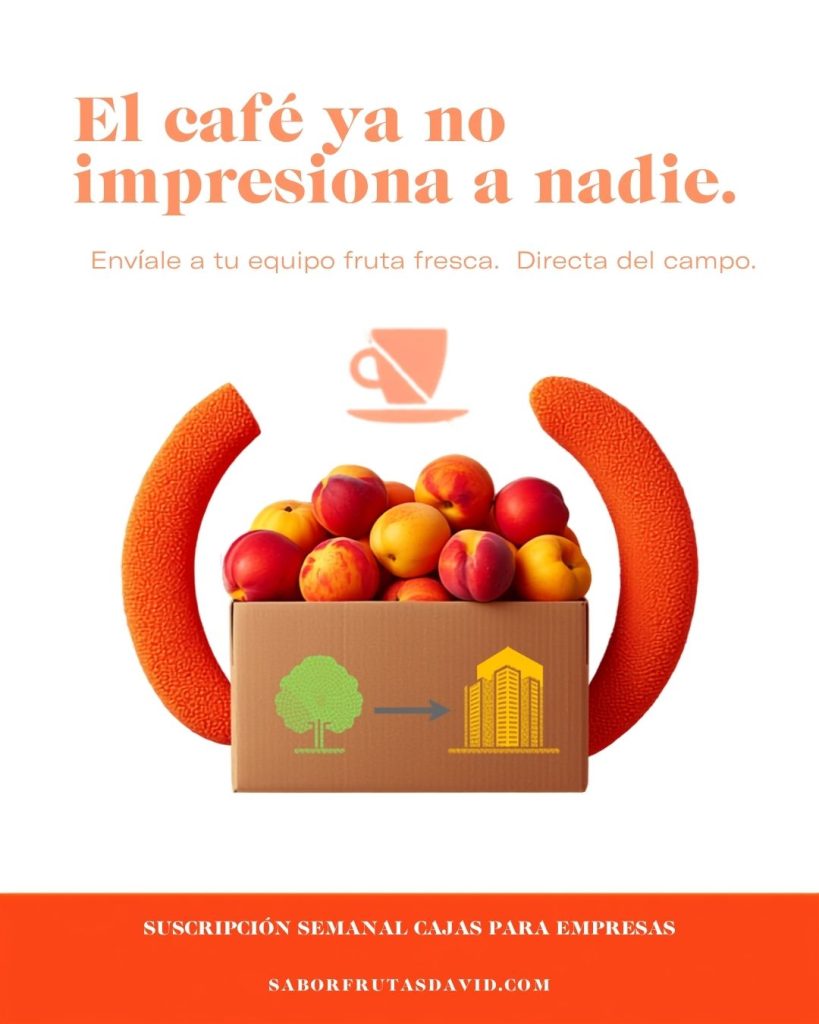 caja de fruta para oficina